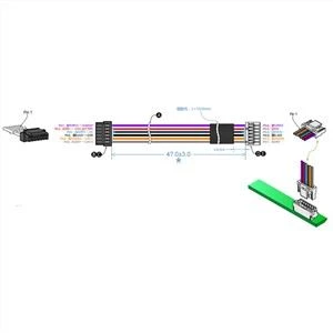 6 Pin Communication Wire Harness