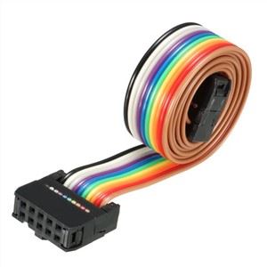 IDC 10P Wire Flat Rainbow Ribbon Cable