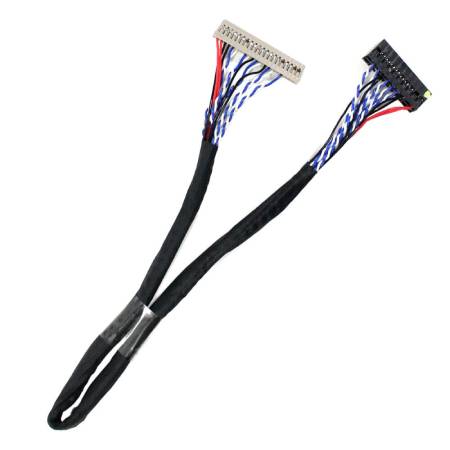 20-14 Pin 50cm IDA Type LVDS Cable Assemblies 20-14 Pin 50cm IDA Type LVDS Cable Assemblies