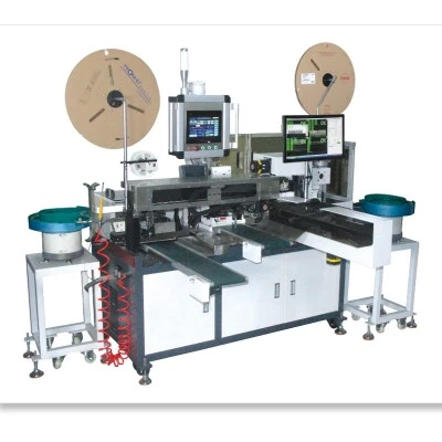 Automatic terminal crimping housing inserting machine Automatic terminal crimping housing inserting machine